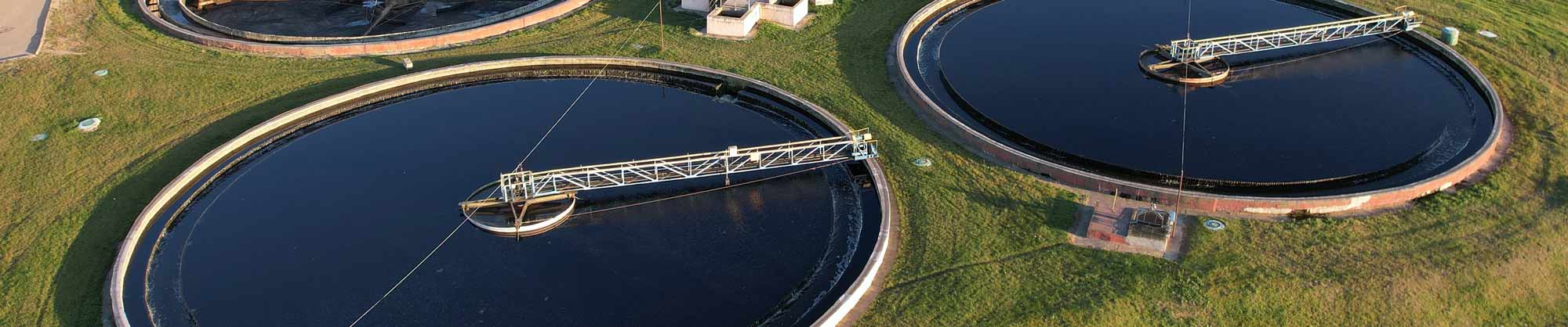 Water treatment in a tertiary clarifier